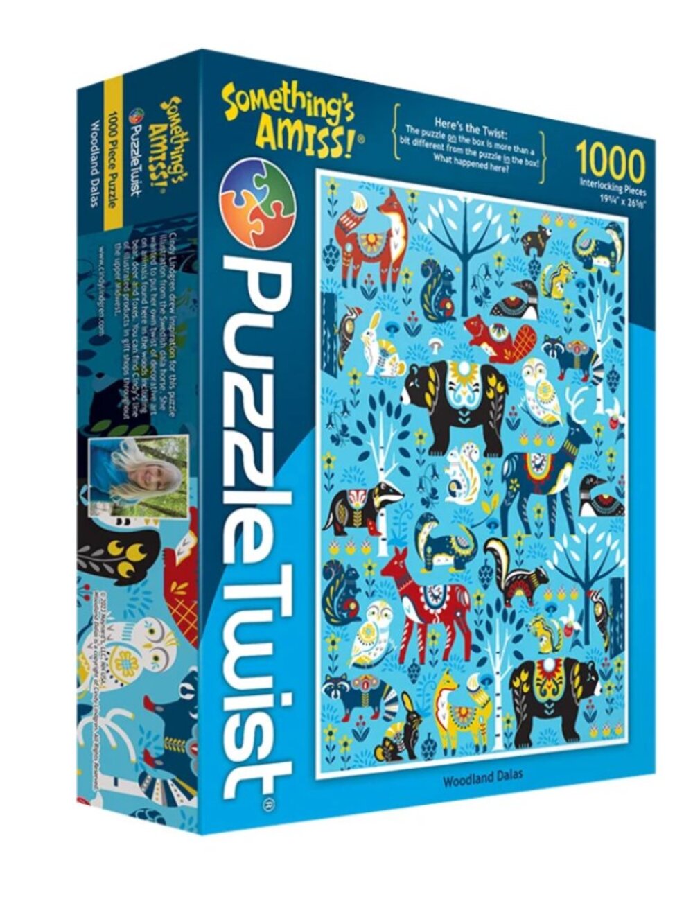 Puzzle Twist - Woodland Dalas, all pieces guaranteed